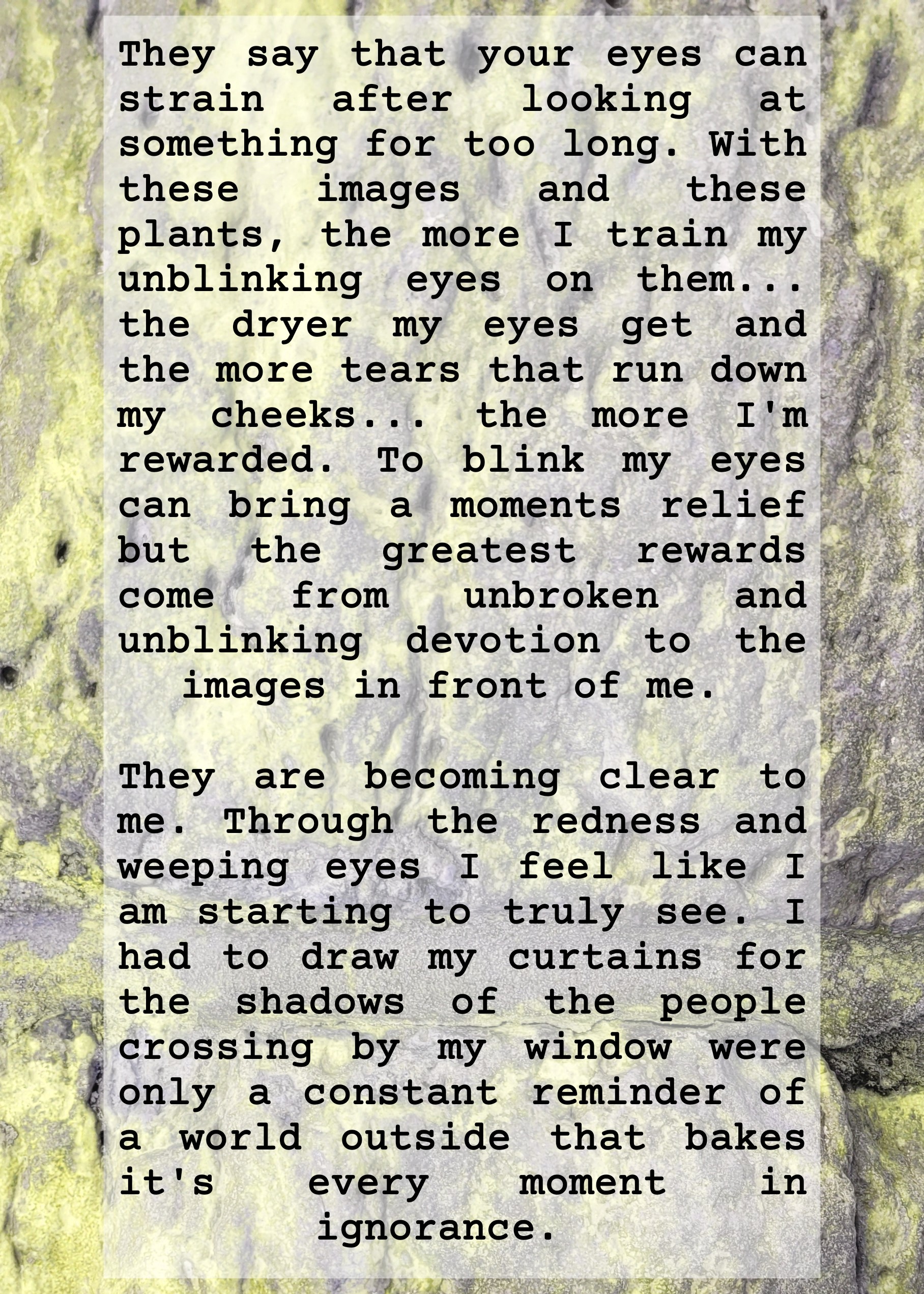 Botany of the Dark Ones